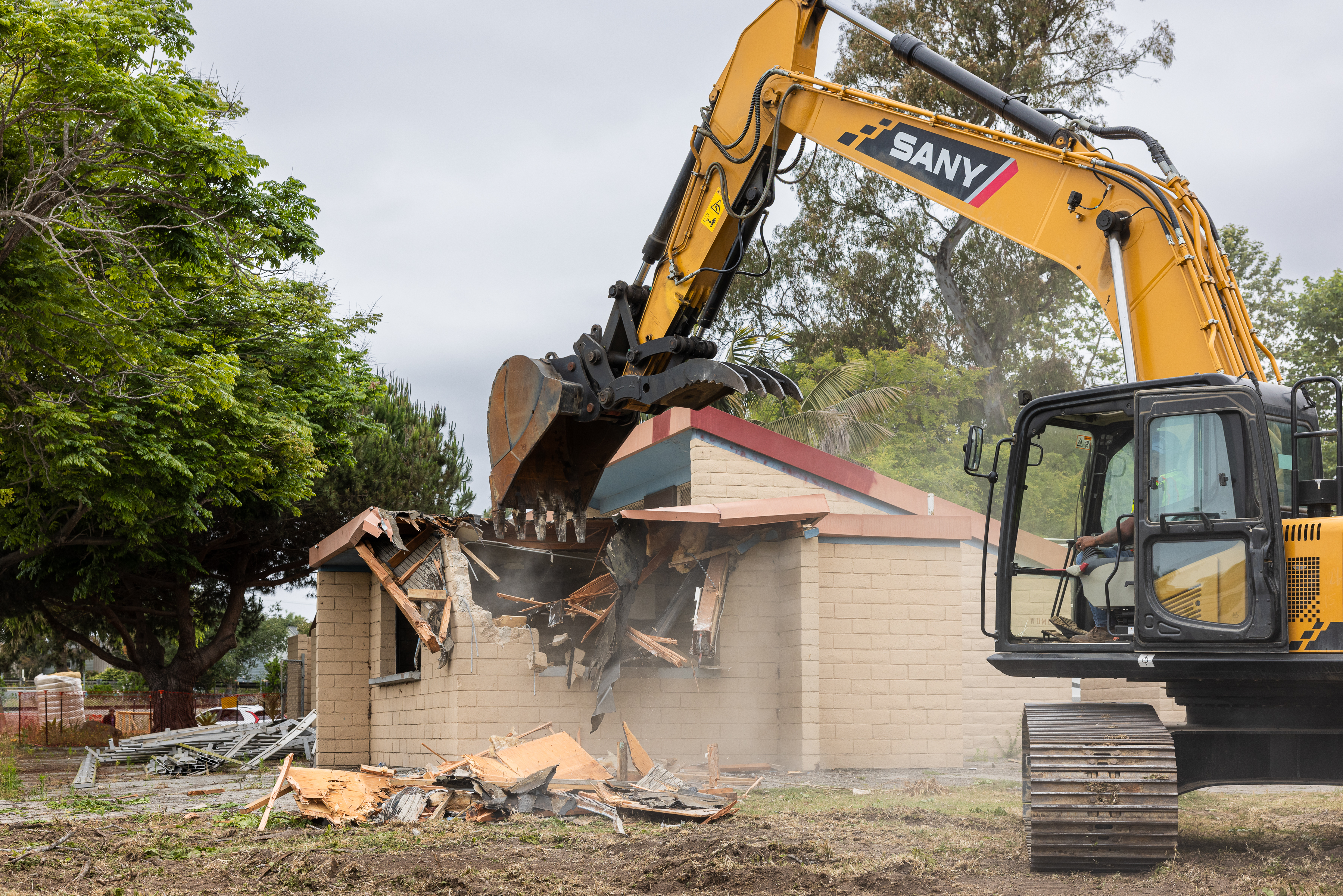 Dwight Murphy Groundbreaking Demolition