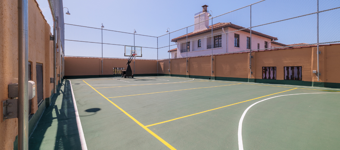 Rooftop Court at the Carrillo Street Gymnasium