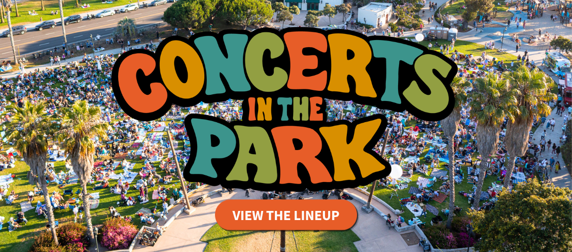 Concerts in the Park Logo Over Chase Palm Park Photo 