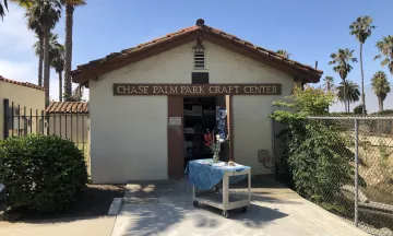Chase Palm Park Craft Center building