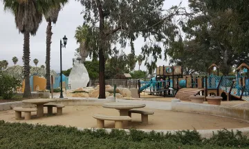 Picnic Site 2 at Chase Palm Park with playground