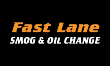 Fast Lane Smog & Oil Change logo