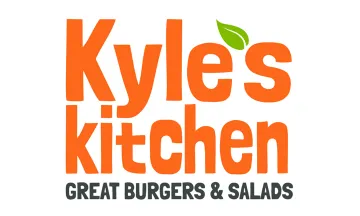 Kyle's Kitchen logo with text "Great Burgers & Salads"
