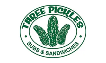 Three Pickles Subs & Sandwiches logo