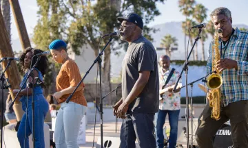 Band plays at Concerts in the Park