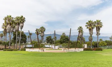 Chase Palm Park great meadow with green grass
