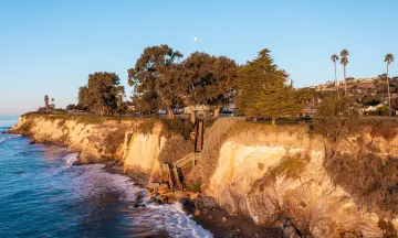 Aerial view of Shoreline Steps