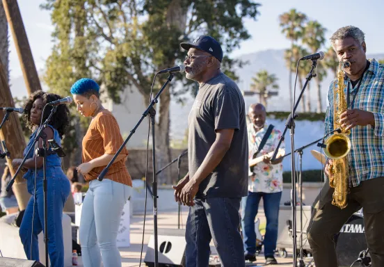 Band plays at Concerts in the Park