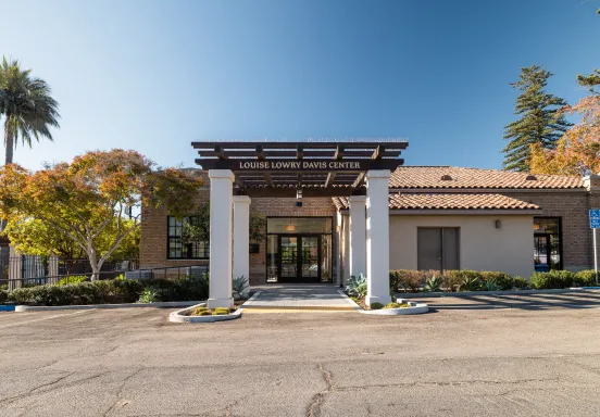 Entrance to the Louise Lowry Davis Center