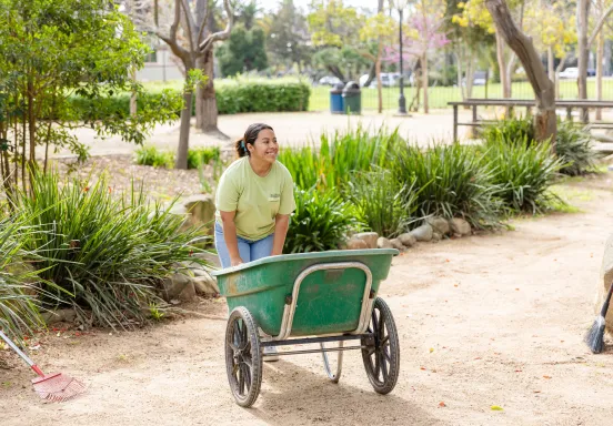 Alice Keck Park Memorial Garden - Volunteer Day