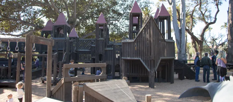 Kids World Playground and Trees