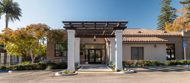 Entrance to the Louise Lowry Davis Center