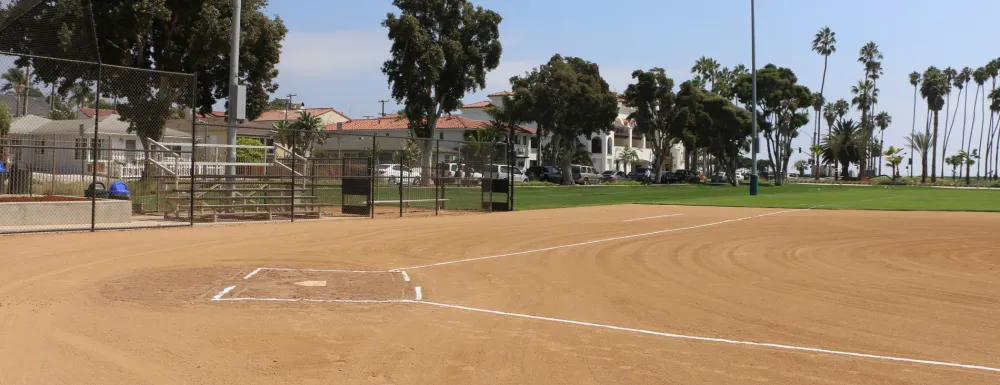 Baseball field at Cabrillo Ball park