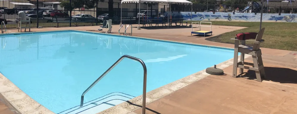 Swimming pool at Ortega Park