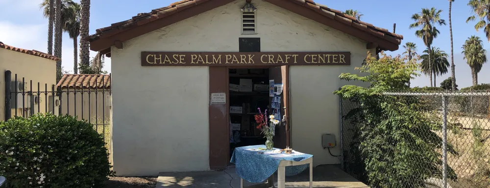 Chase Palm Park Craft Center building