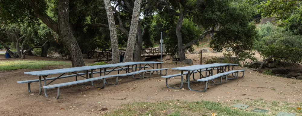 Picnic area at Stevens Park