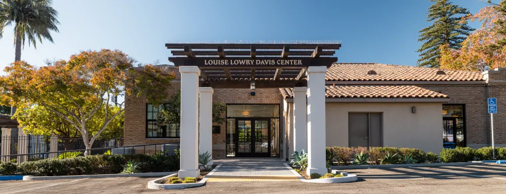 Entrance to the Louise Lowry Davis Center