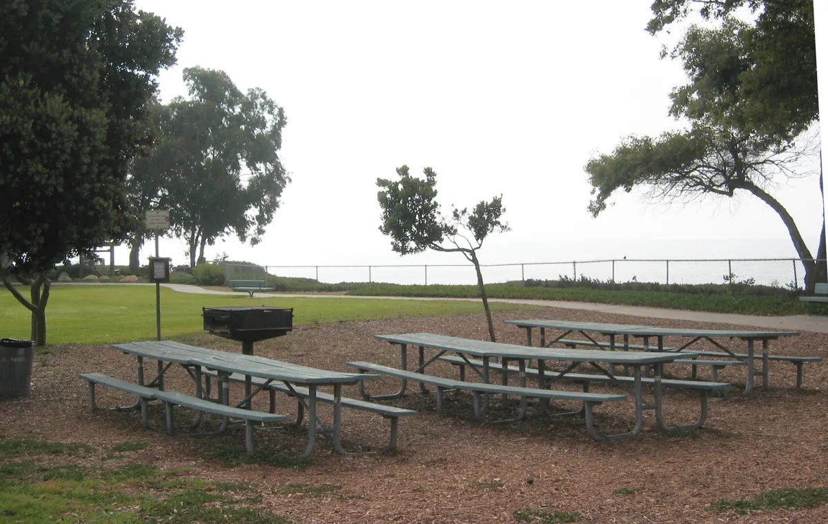 Picnic area at Shoreline Park