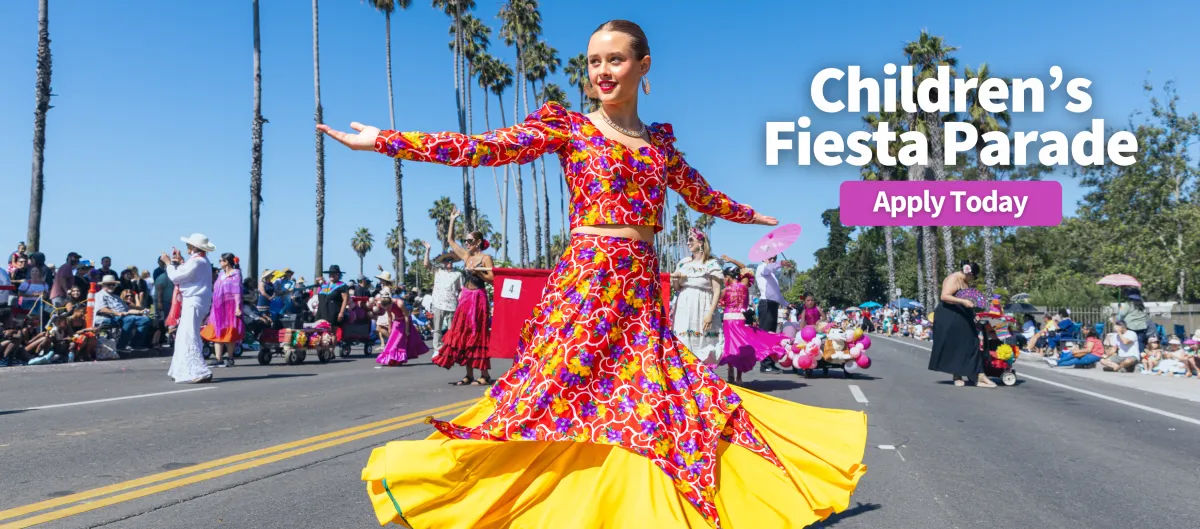 Children's Fiesta Parade - applications due July 5, 2024