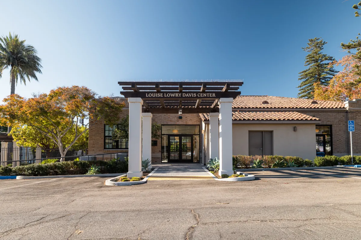 Entrance to the Louise Lowry Davis Center