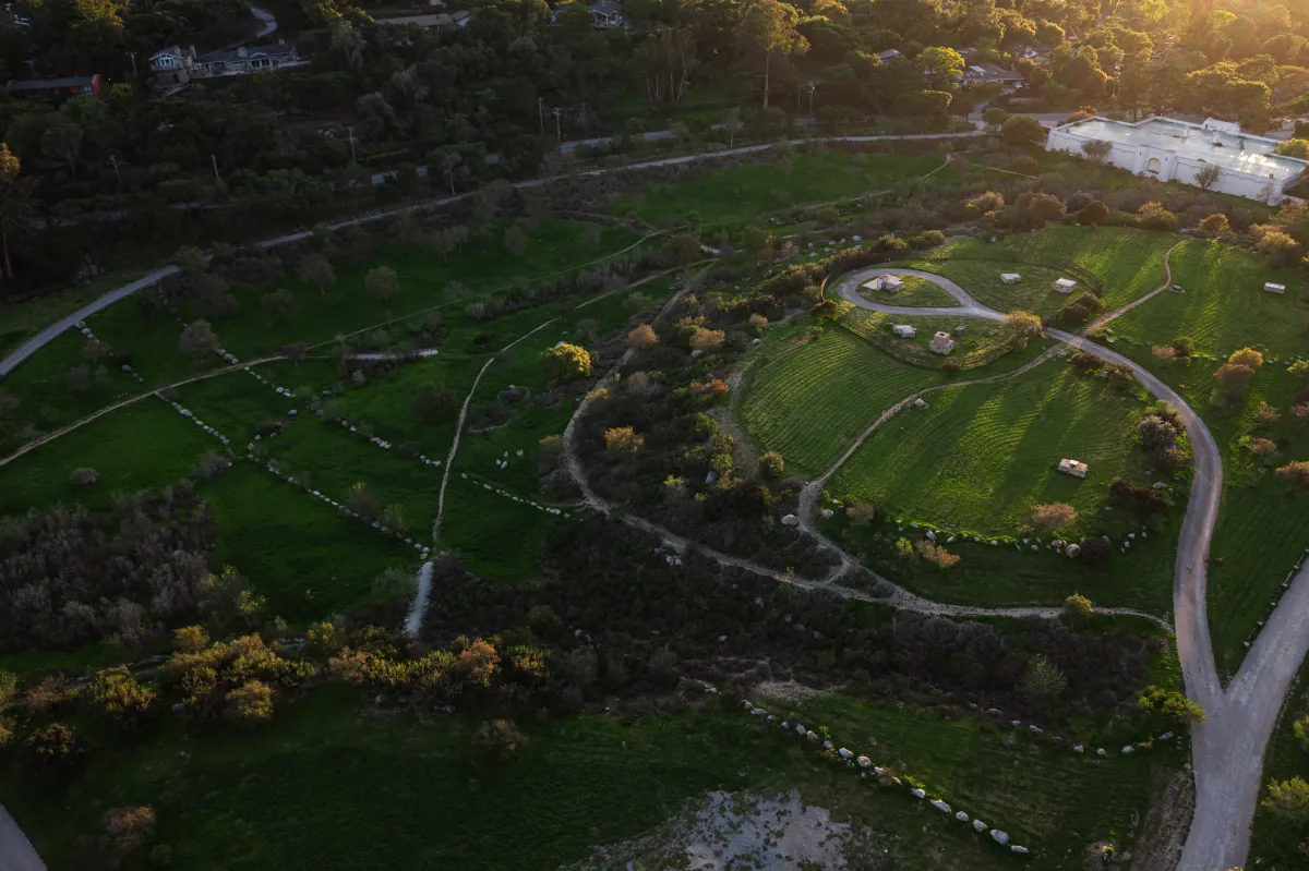 Aerial View of Sheffield Reservoir