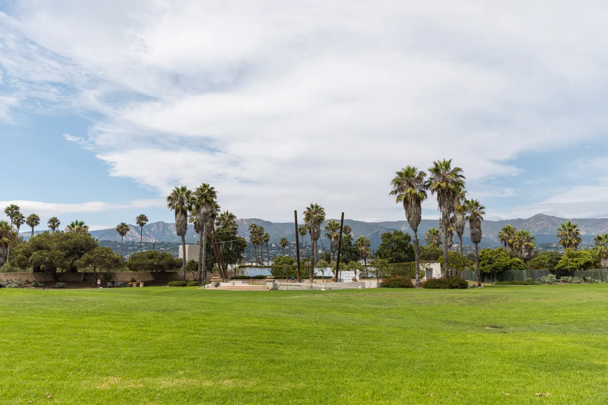 Chase Palm Park Great Meadow with stage